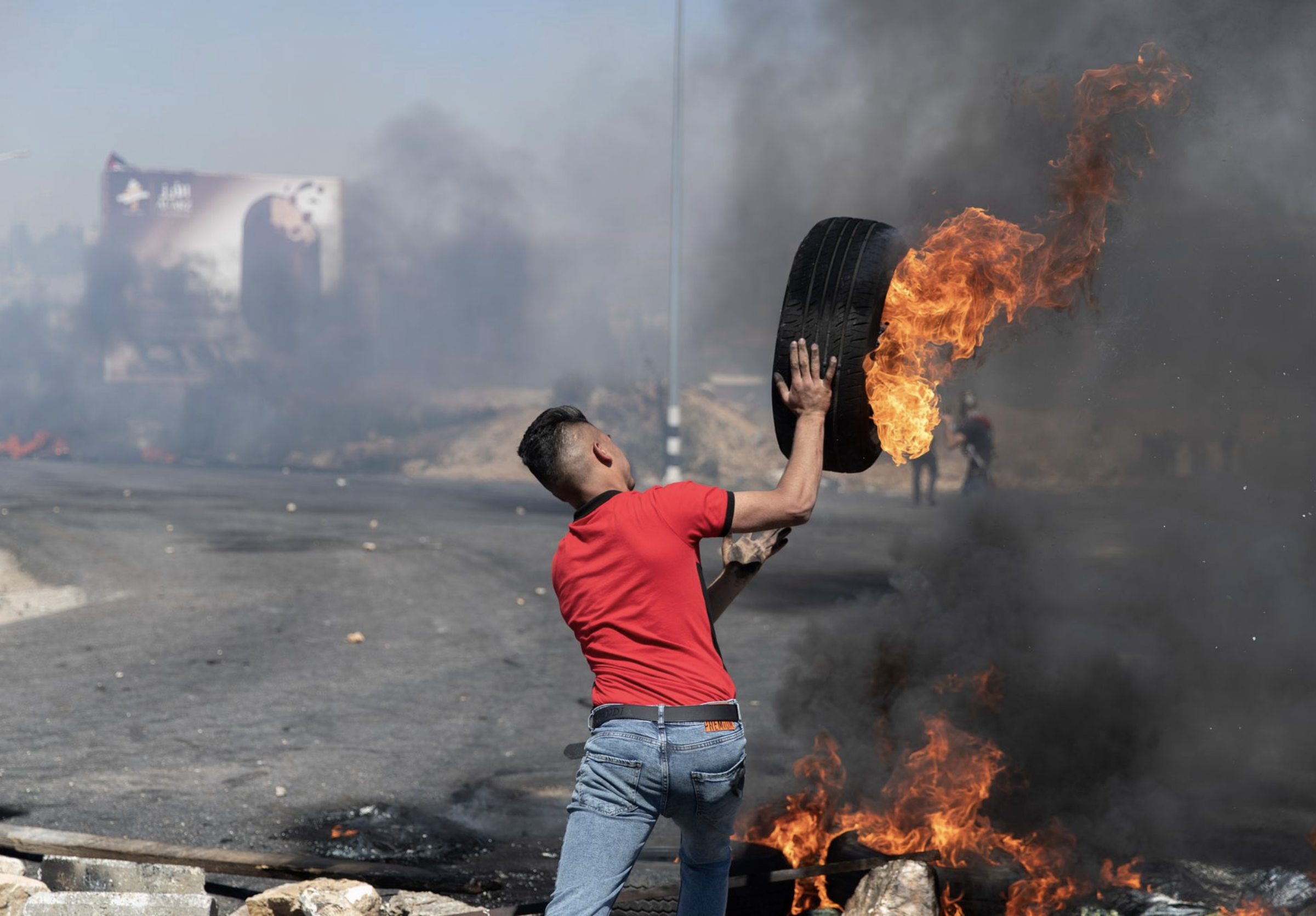 палестинський протестувальник