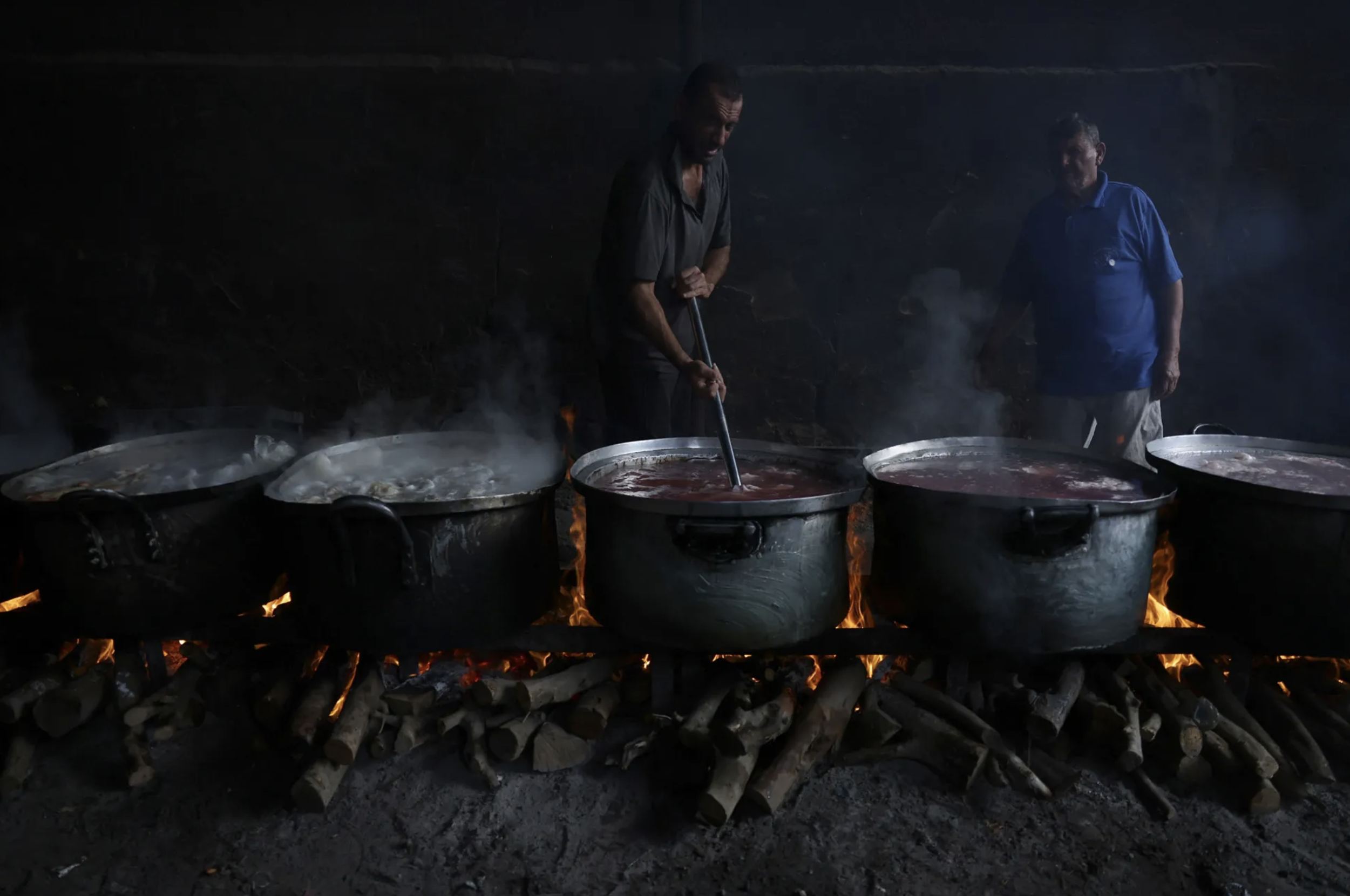 палестинці готують їжу