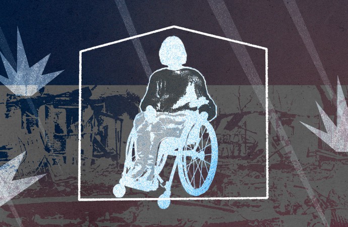 Не-вільний рух: люди з інвалідністю у пастці війни