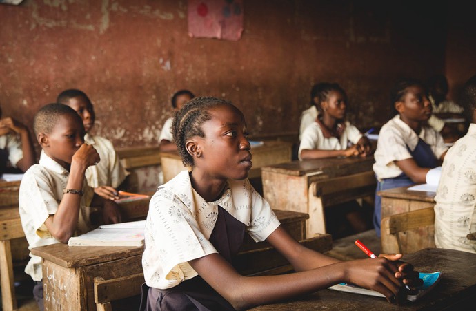 Діти в африканській школі