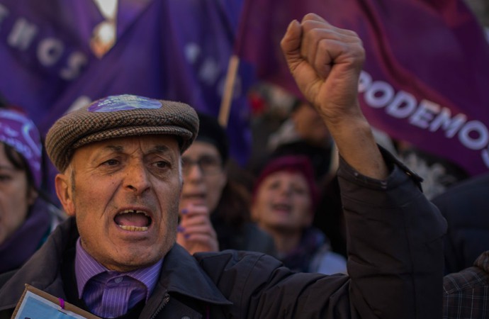 Прихильники Podemos