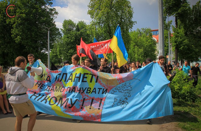 Політичне постання лівиці в Житомирі: від Майдану до першотравня